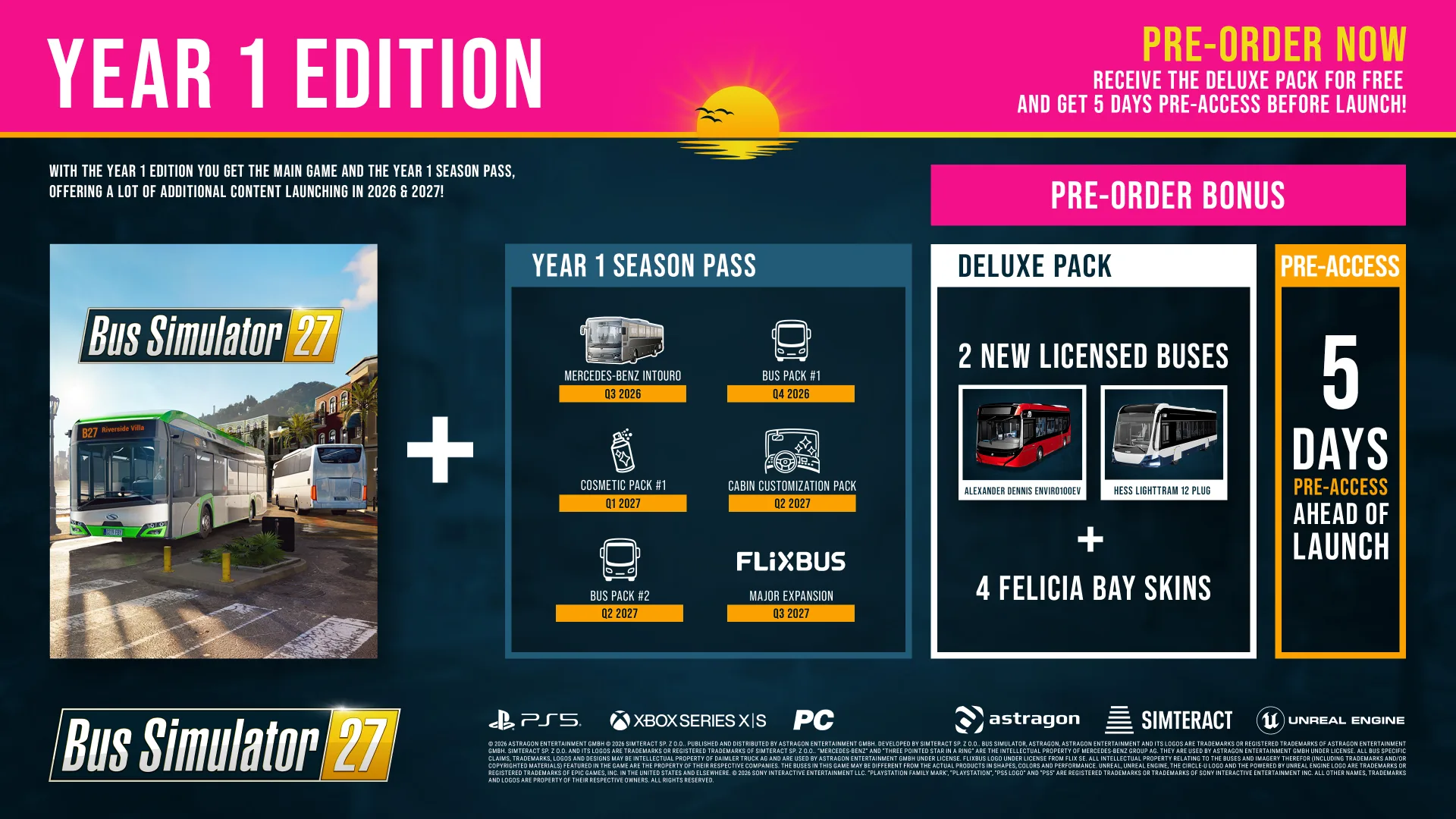 Bus Simulator 27 — Year 1 Edition